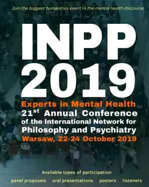 21st Annual Conference of the International Network for Philosophy and Psychiatry